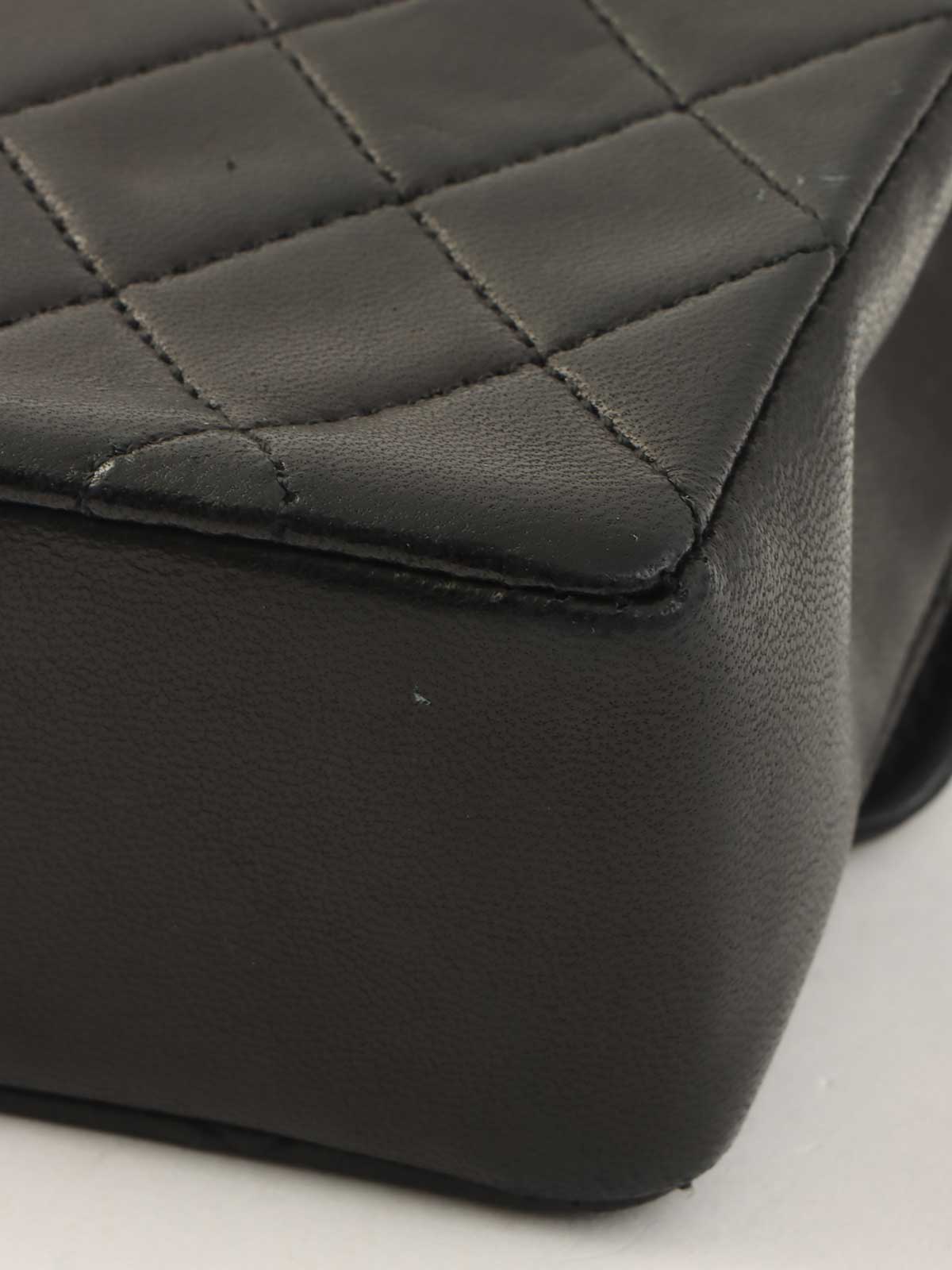 1990年頃製 CCターンロックチェーンショルダーバッグミニ ブラック