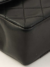 1990年頃製 CCターンロックチェーンショルダーバッグミニ ブラック