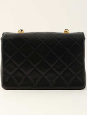 1990年頃製 CCターンロックチェーンショルダーバッグミニ ブラック