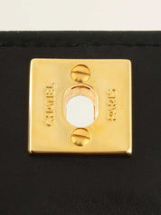 1990年頃製 CCターンロックチェーンショルダーバッグミニ ブラック