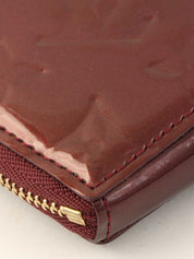 2010 Monogram Vernis Porte Monnaie Coeur Rouge Fauvist