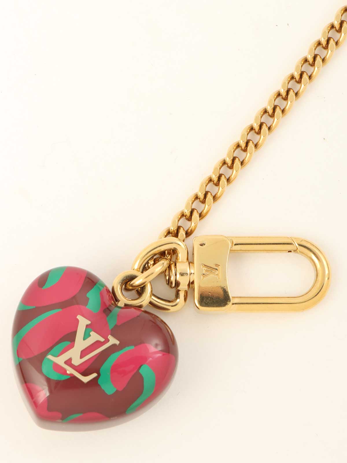 2010 Monogram Vernis Porte Monnaie Coeur Rouge Fauvist