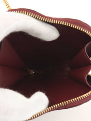 2010 Monogram Vernis Porte Monnaie Coeur Rouge Fauvist