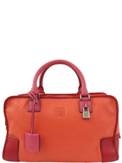 Anagram Amazona Boston Bag in Orange/Pink/Red
