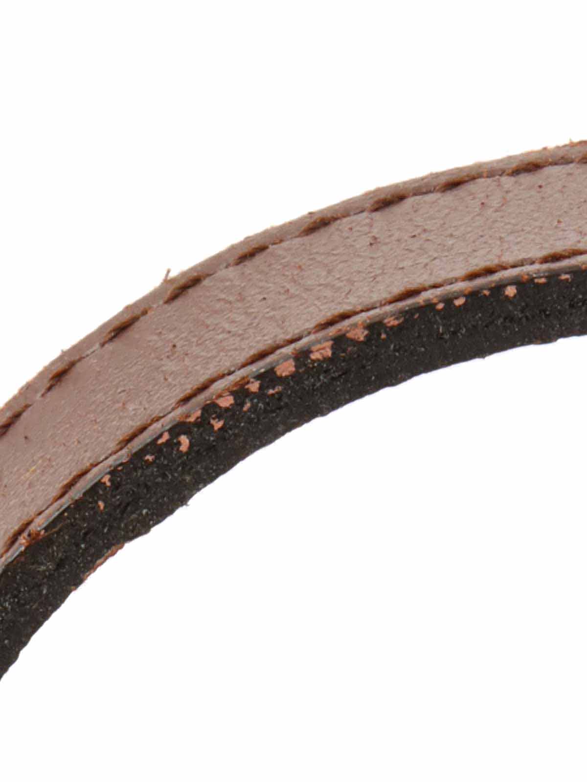 トロッターパターンロゴプレートミニハンドバッグ ブラウン