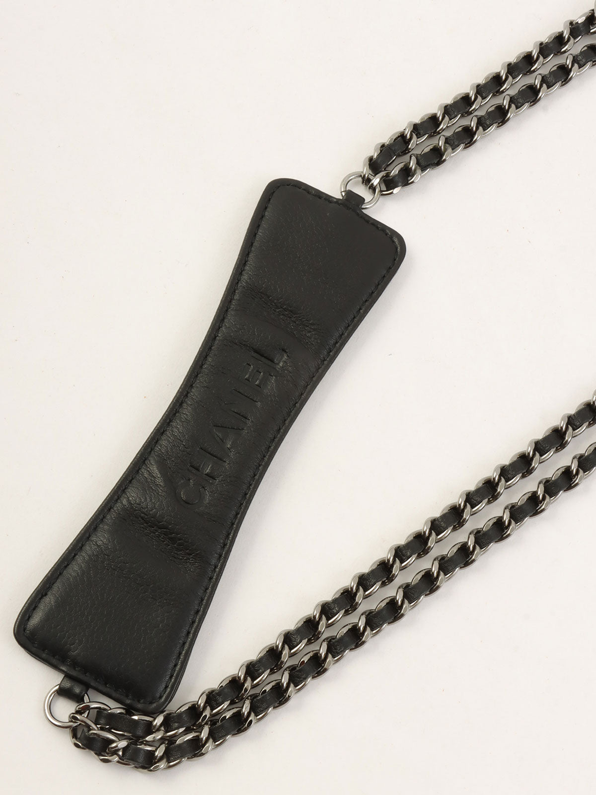 2000年頃製 2.55ターンロックチェーンショルダーバッグ ブラック