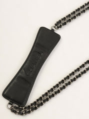 2000年頃製 2.55ターンロックチェーンショルダーバッグ ブラック