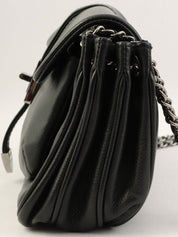 2000年頃製 2.55ターンロックチェーンショルダーバッグ ブラック