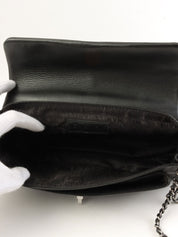 2000年頃製 2.55ターンロックチェーンショルダーバッグ ブラック