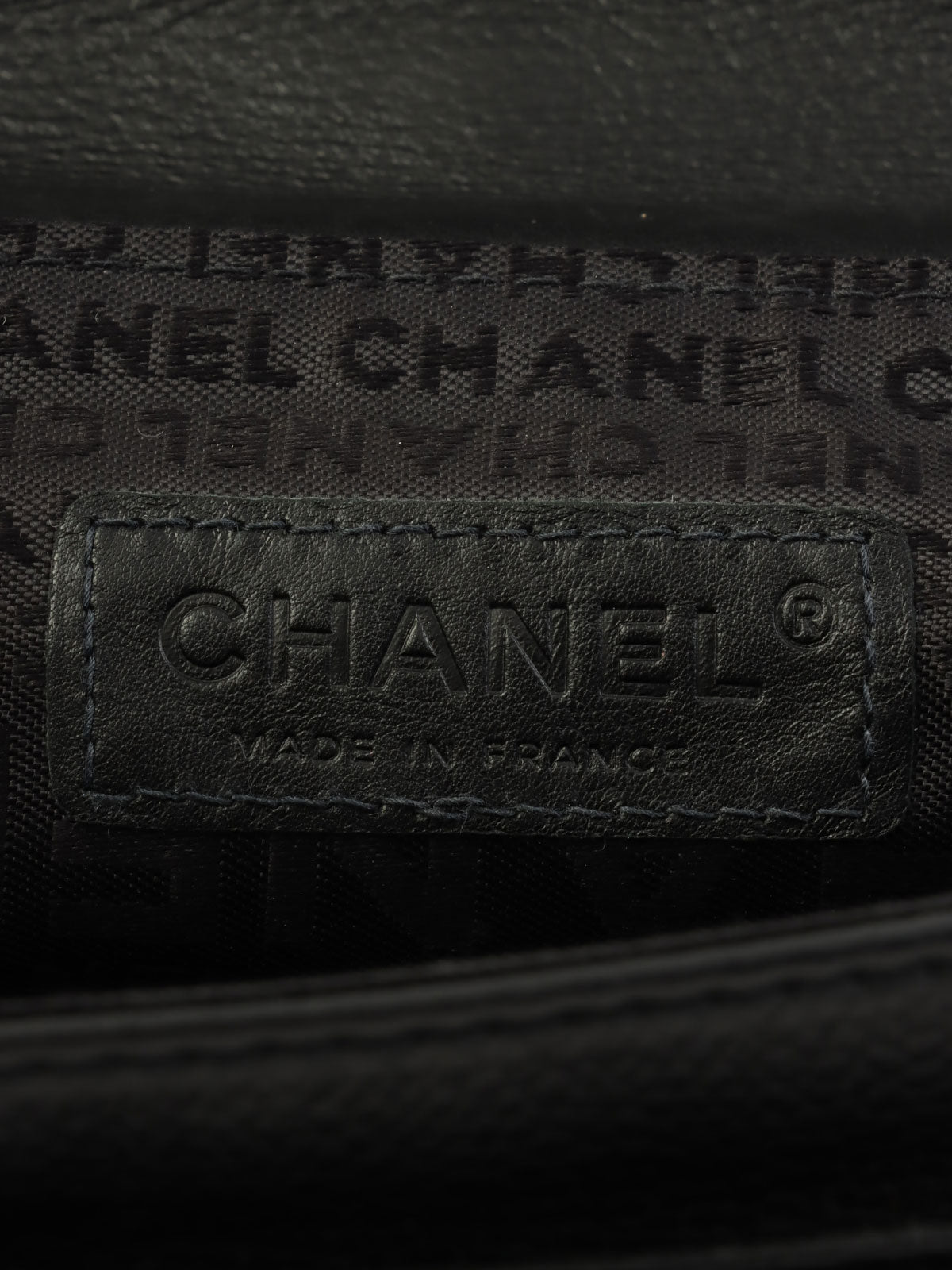 2000年頃製 2.55ターンロックチェーンショルダーバッグ ブラック