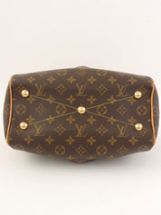 2011年製 モノグラムキャンバスティボリPMハンドバッグ ブラウン