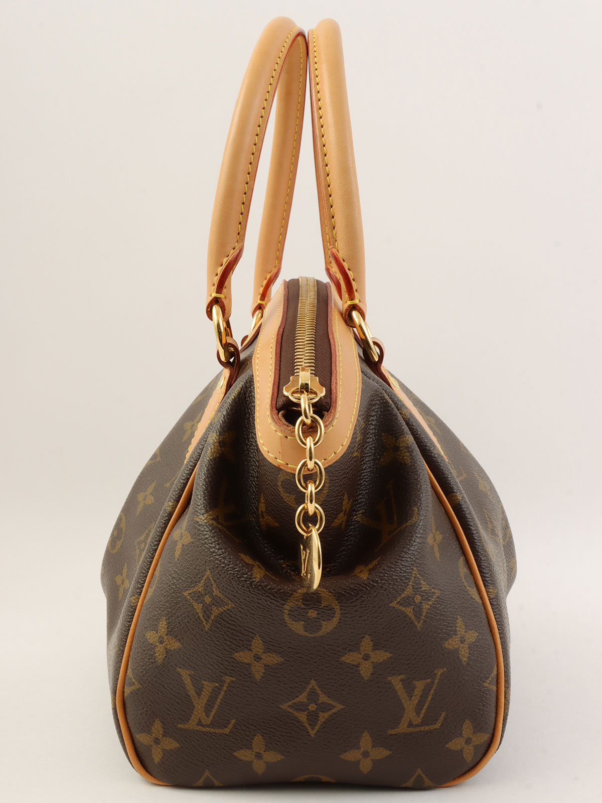 2011年製 モノグラムキャンバスティボリPMハンドバッグ ブラウン