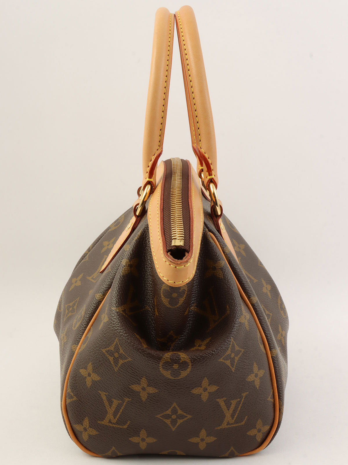 2011年製 モノグラムキャンバスティボリPMハンドバッグ ブラウン