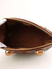 2011年製 モノグラムキャンバスティボリPMハンドバッグ ブラウン