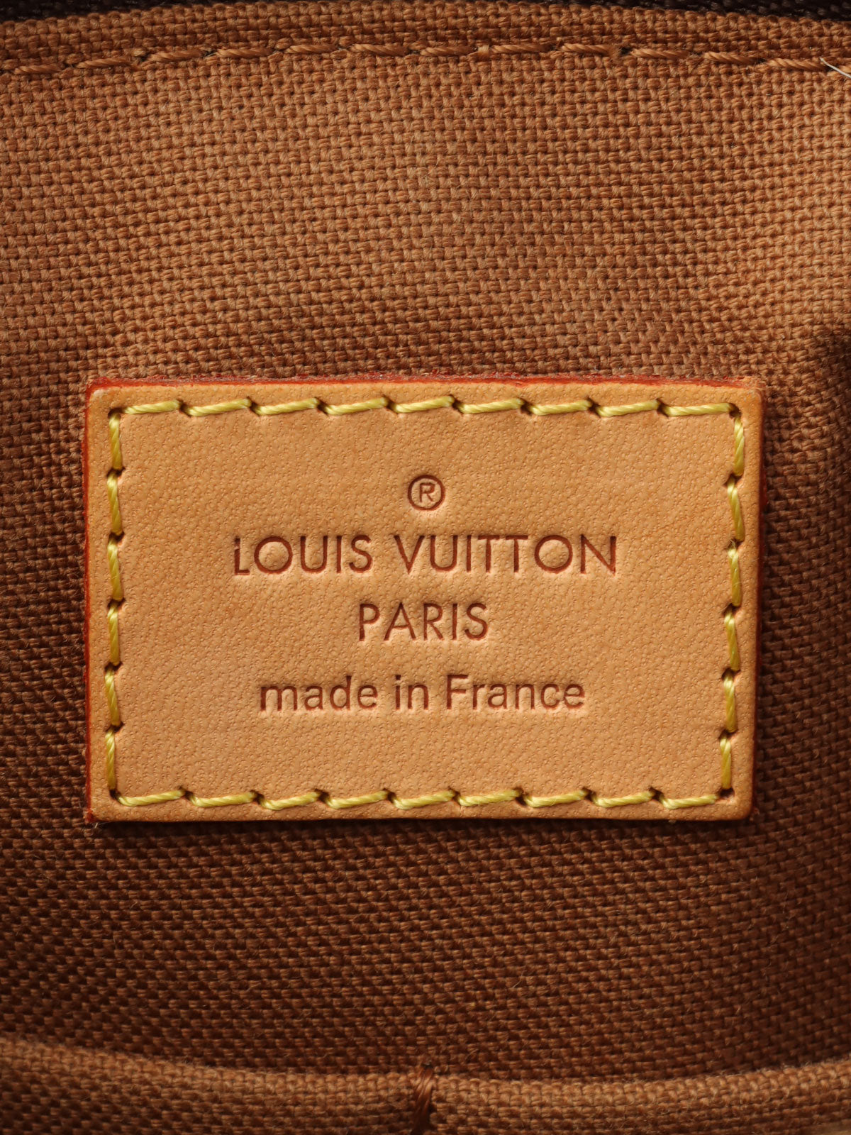 2011年製 モノグラムキャンバスティボリPMハンドバッグ ブラウン