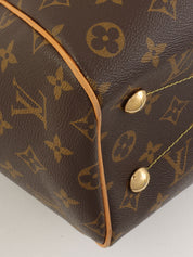 2011年製 モノグラムキャンバスティボリPMハンドバッグ ブラウン