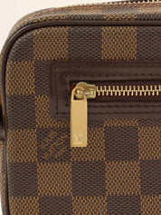 Canvas Damier Pochette Cite Brown