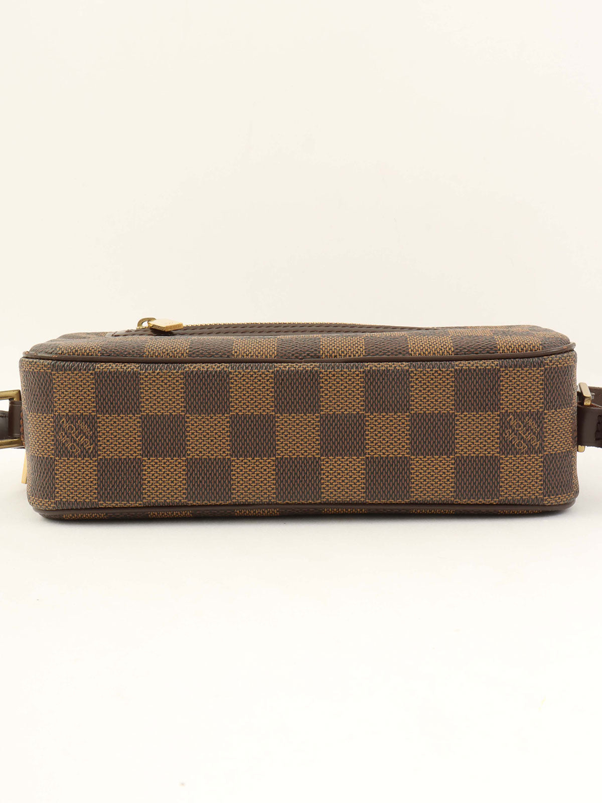 Canvas Damier Pochette Cite Brown