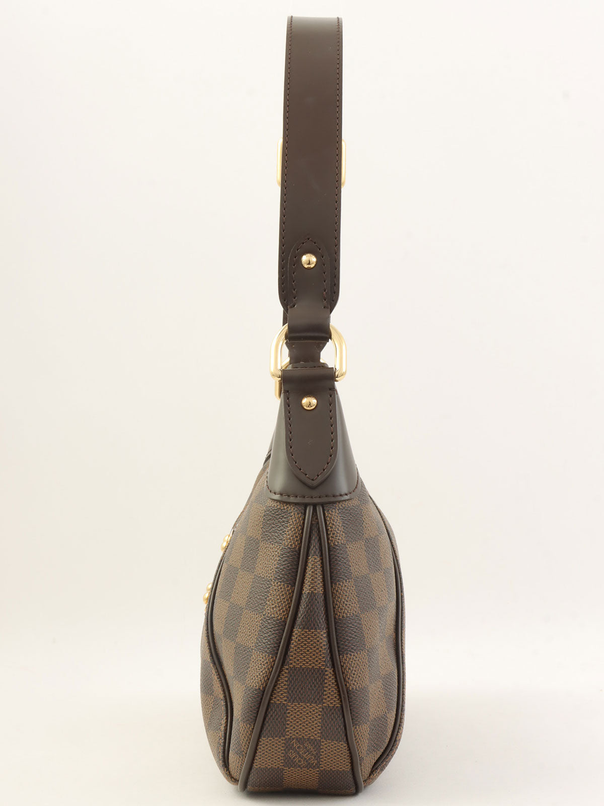 2009 年 Damier Thames PM Ebene 帆布