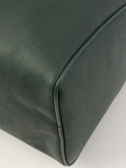 Trotter 图案标志牌波士顿包，绿色