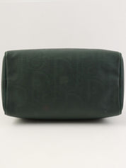 Trotter 图案标志牌波士顿包，绿色