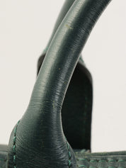 Trotter 图案标志牌波士顿包，绿色