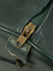 Trotter 图案标志牌波士顿包，绿色