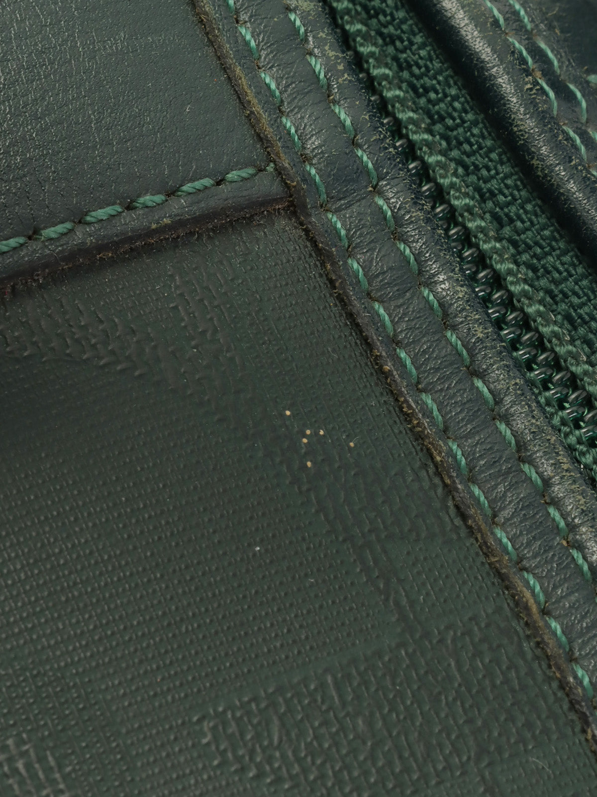 Trotter 图案标志牌波士顿包，绿色