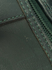 Trotter 图案标志牌波士顿包，绿色