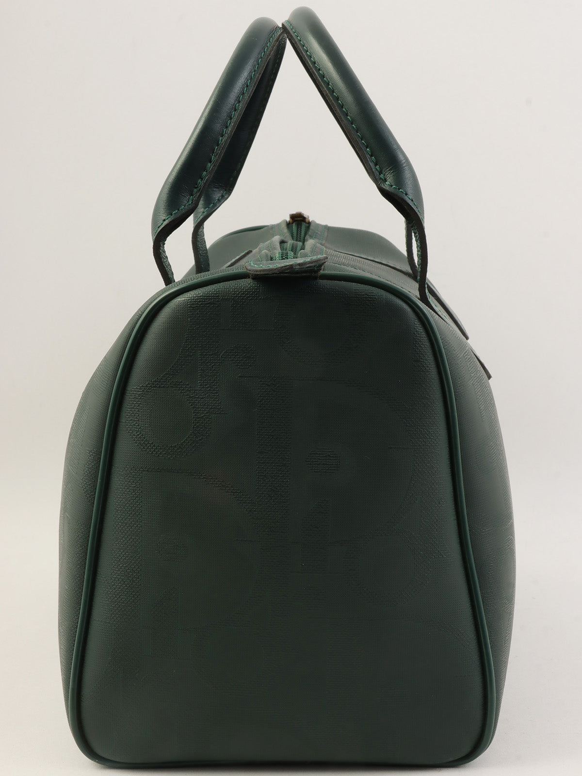 Trotter 图案标志牌波士顿包，绿色