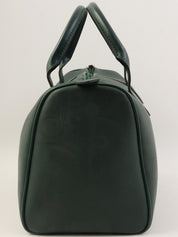 Trotter 图案标志牌波士顿包，绿色