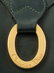 Trotter 图案标志牌波士顿包，绿色