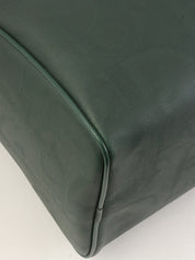 Trotter 图案标志牌波士顿包，绿色