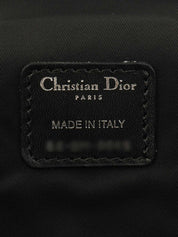 トロッターパターンヴァニティハンドバッグ　ブラック