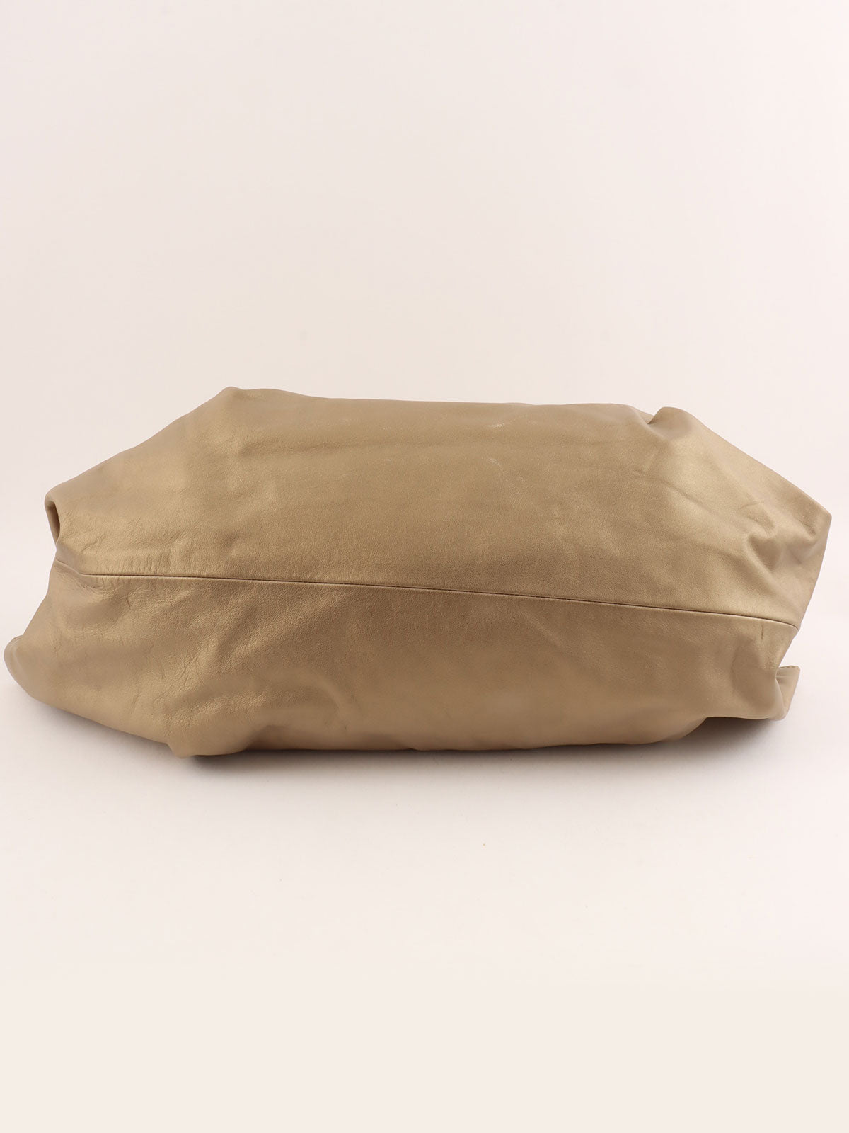 ナッパアイレハンドバッグ ゴールド