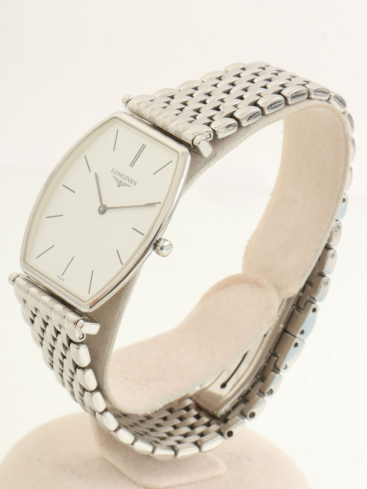 ラグランクラシックウォッチ シルバー/ホワイト