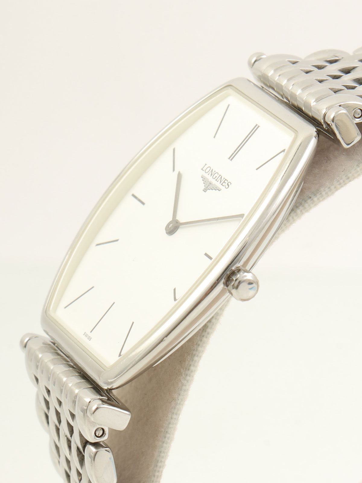 ラグランクラシックウォッチ シルバー/ホワイト