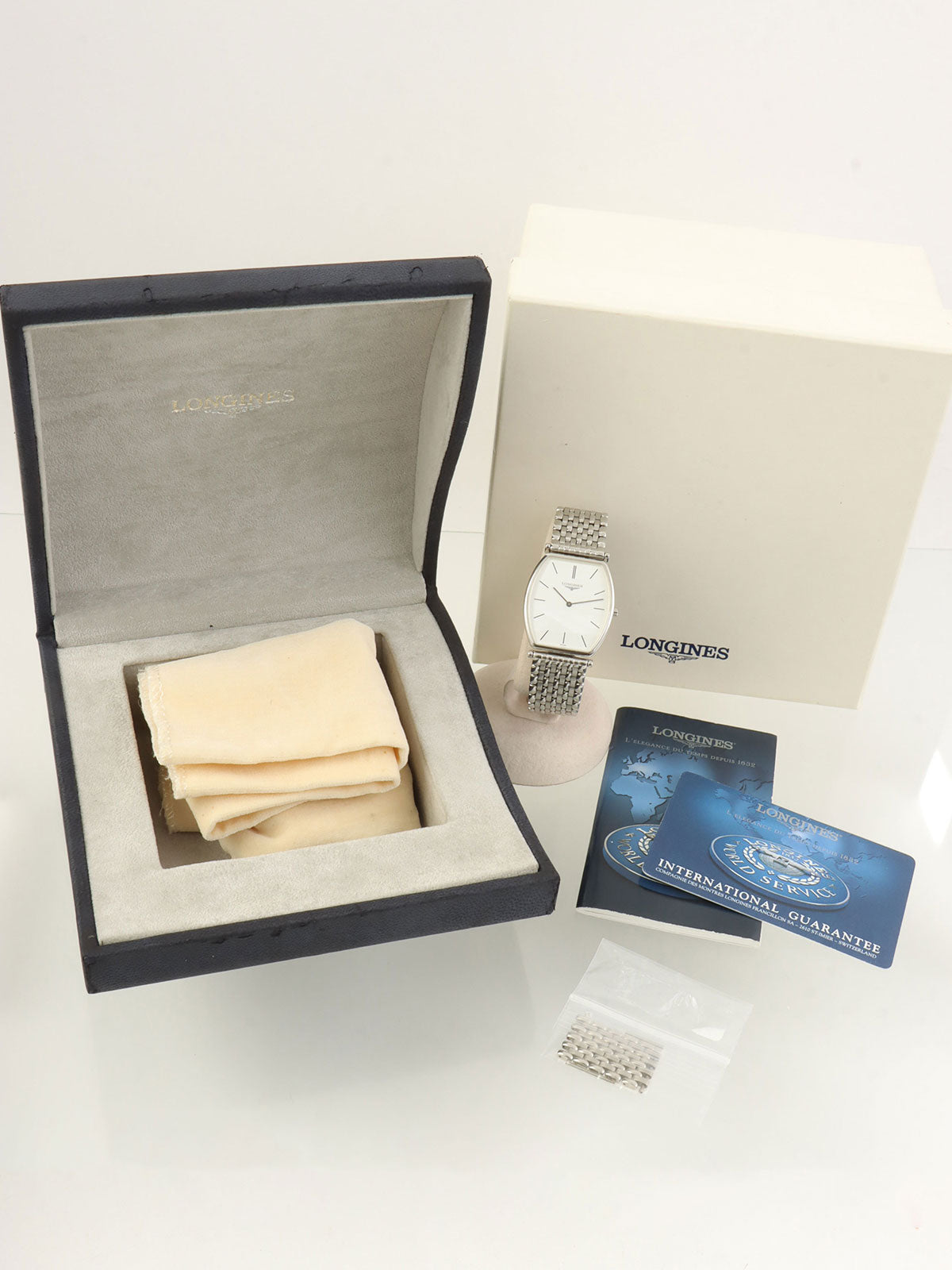 ラグランクラシックウォッチ シルバー/ホワイト