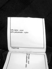 オーバルロゴCCマークフリルデザインワンピース ブラック