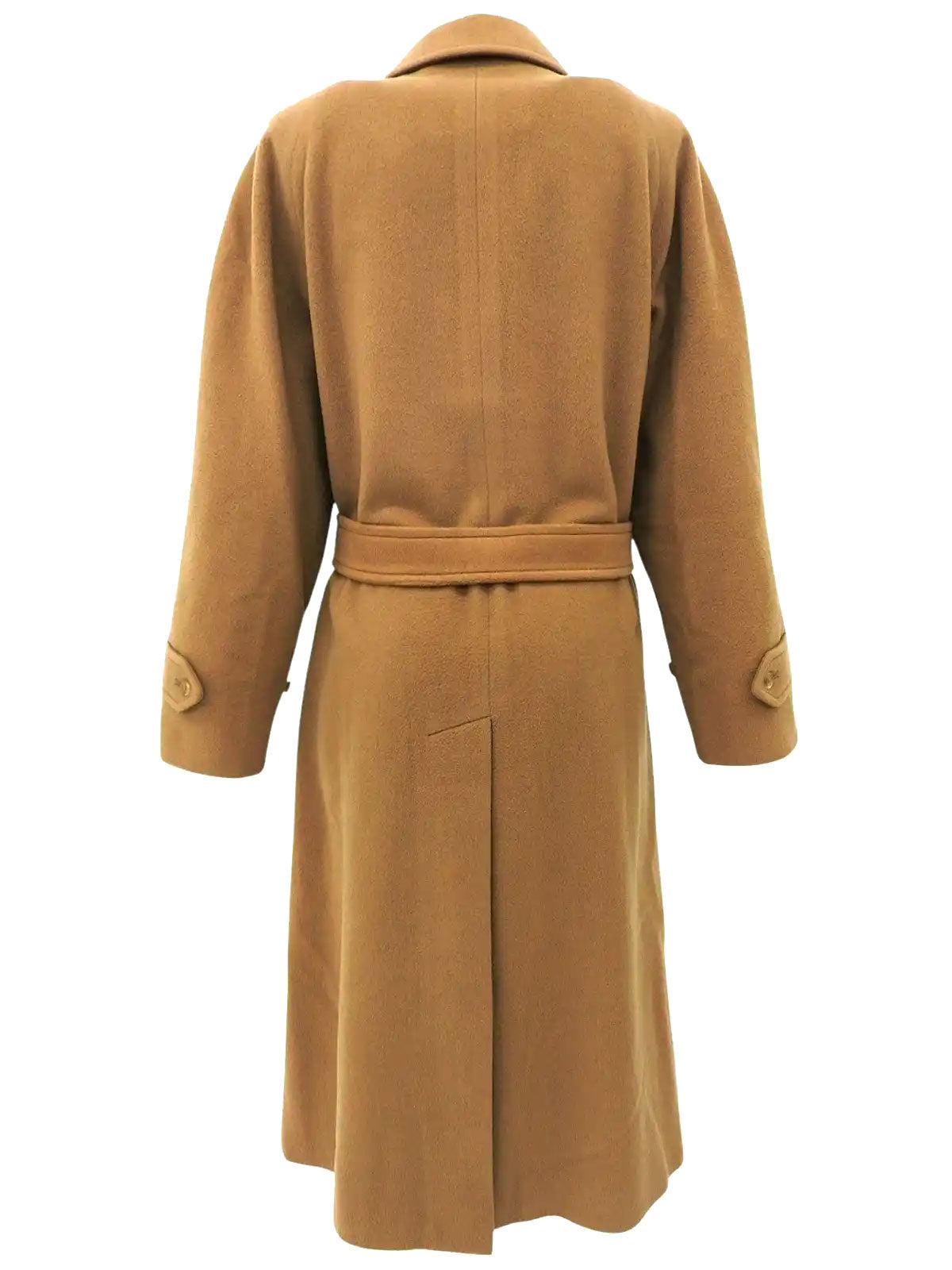 カシミヤステンカラーコート ベージュ