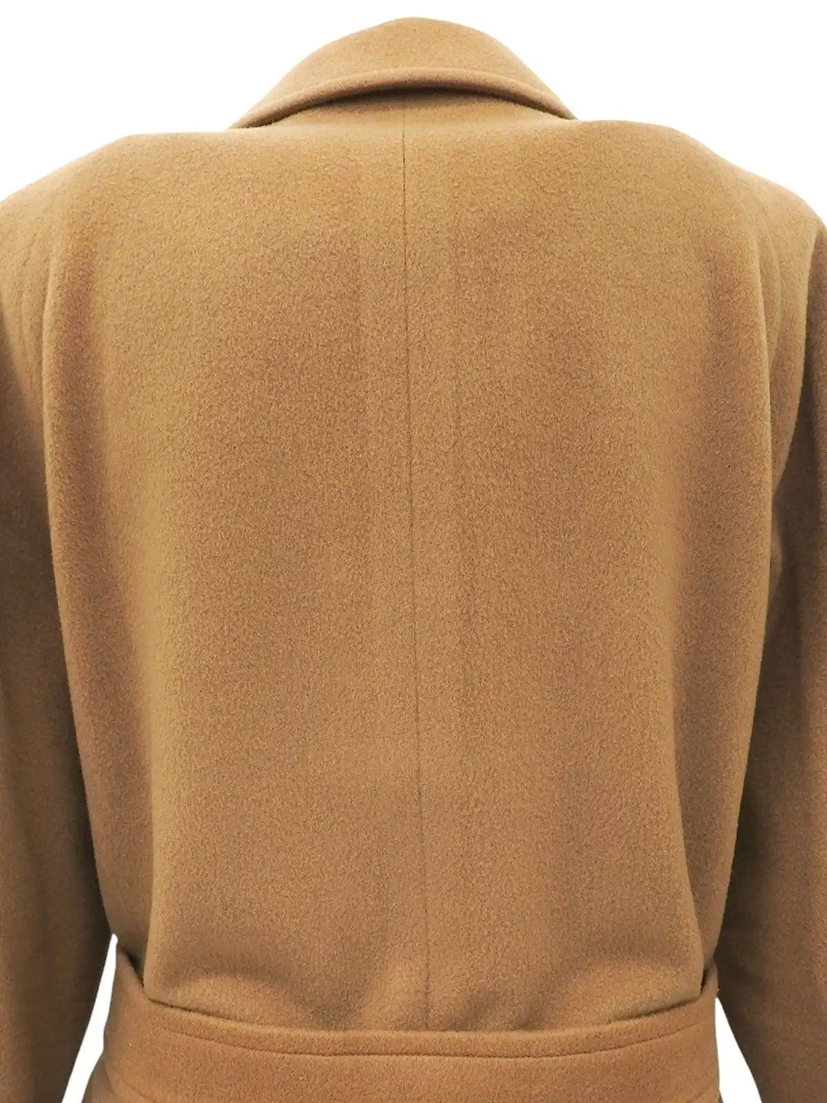 カシミヤステンカラーコート ベージュ