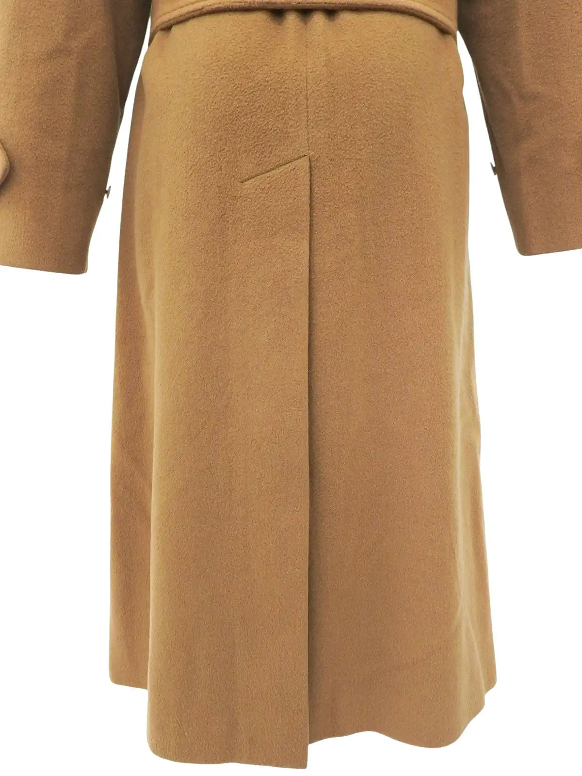 カシミヤステンカラーコート ベージュ