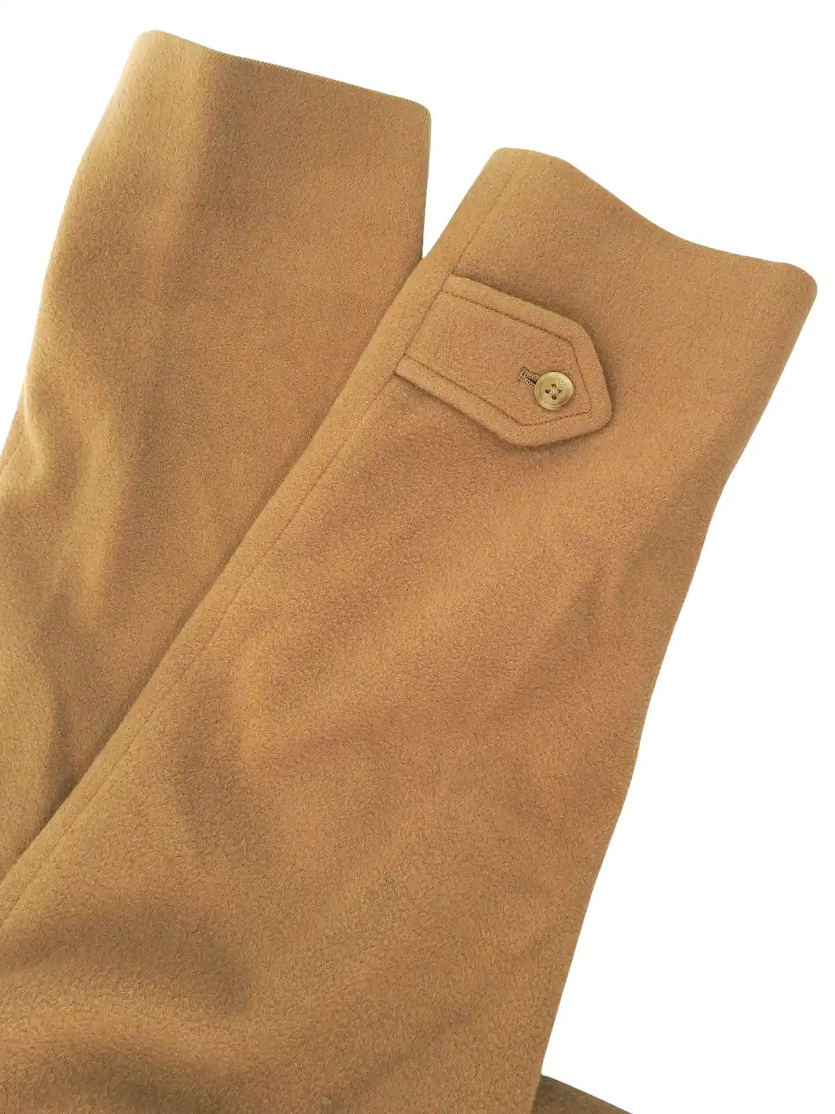 カシミヤステンカラーコート ベージュ