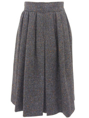 灰色/多色斜纹软呢套装