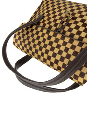 Brown Harako Damier Sauvage Handbag, 2000