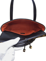 Brown Harako Damier Sauvage Handbag, 2000