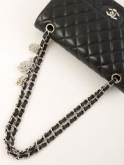 2014年頃製 バレンタイン限定クラシックフラップチェーンバッグ25cm ブラック