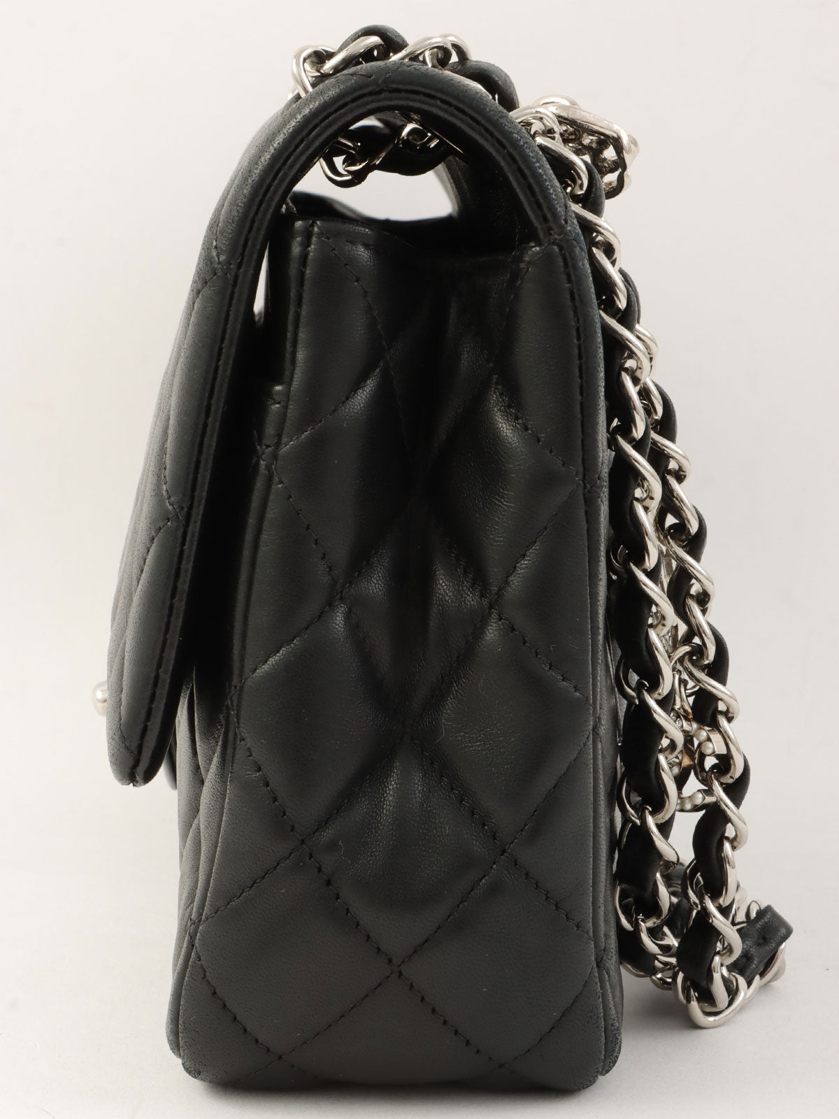 2014年頃製 バレンタイン限定クラシックフラップチェーンバッグ25cm ブラック