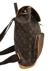 2015年頃製 キャンバスモノグラムサックアドボスフォール ブラウン