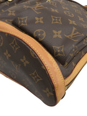 2015年頃製 キャンバスモノグラムサックアドボスフォール ブラウン